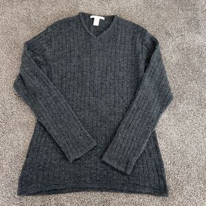 Perry Ellis Men's Ribbed V-Neck Sweater size large